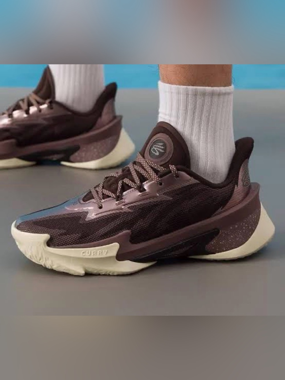 Under Armour Curry Series 7 Craft Men’s Size 9.5 / Women’s 11 Brown 3027983-256